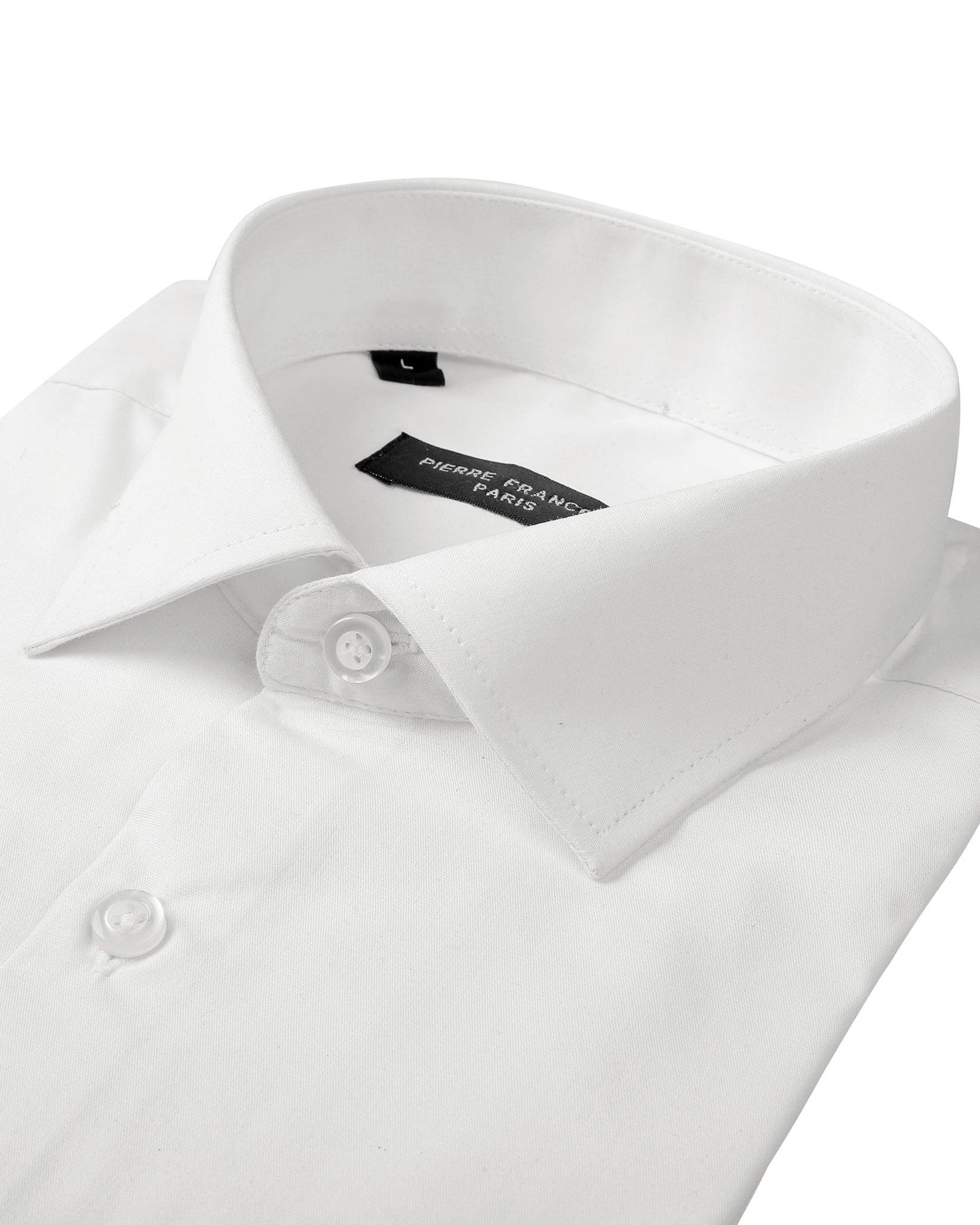 PF Plain Long Sleeve Poplin Formal Men Shirt - Deford
