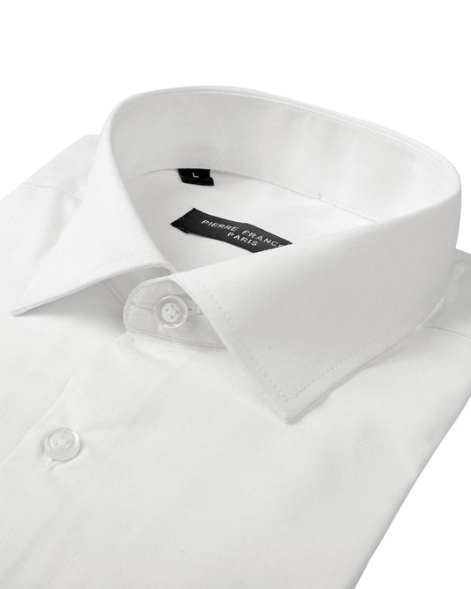 PF Plain Long Sleeve Poplin Formal Men Shirt - Deford