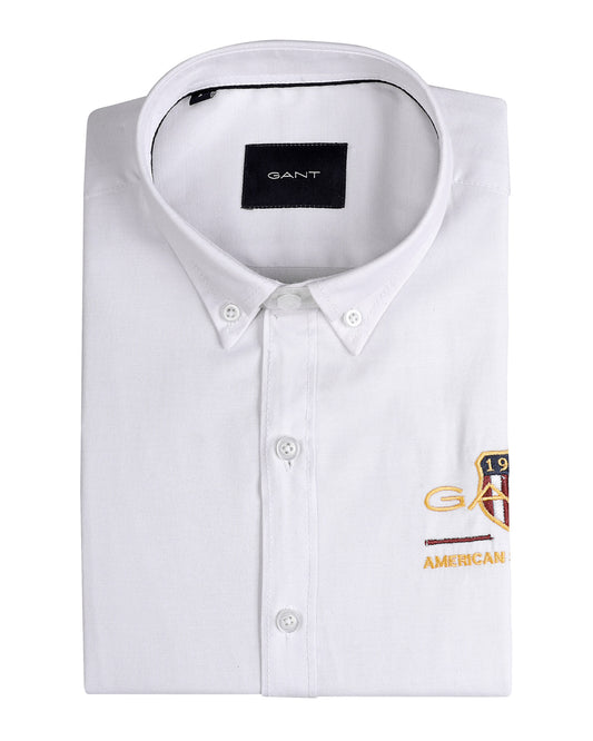 GANT Embroidered Oxford Men Shirt - Deford